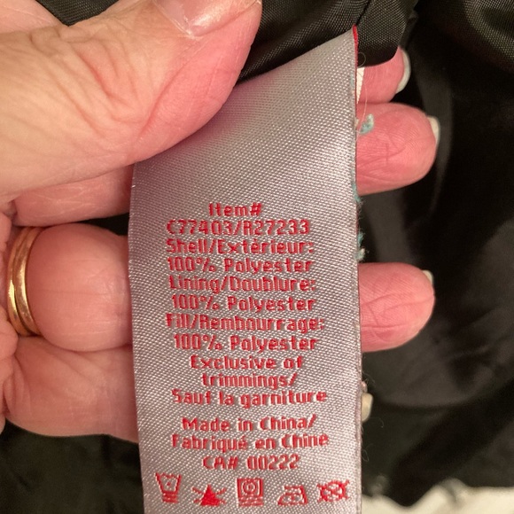 Alpinetek Ladies Black Quilted Polyester Zip Up Jacket Size Medium. - Picture 4 of 7